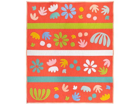 Image result for Modern Flower Quilt Patterns