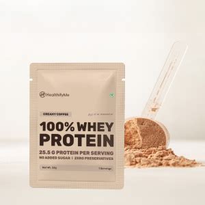 Healthifyme 100% Whey Protein Powder- 500 Gms, Isolate & Concentrate ...