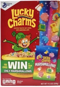 General Mills Lucky Charms 3 New Rainbows Frosted Toasted Oat Cereal ...