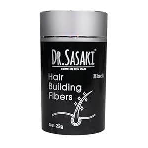 Buy DR.SASAKI COMPLETE SKIN CARE Hair Building Fibres, 22g, Black ...