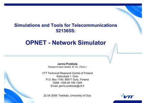 Image result for OPNET Simulator Tutorial