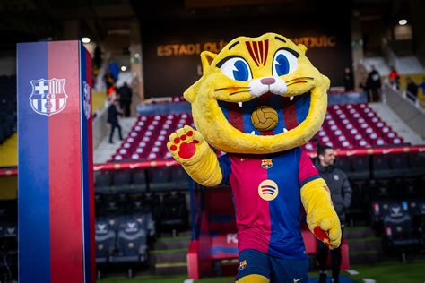 CAT mascot a star signing for FC Barcelona