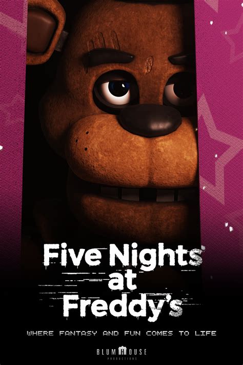 FNAF Movie Poster Concept by FNAF-BUSTERS on DeviantArt