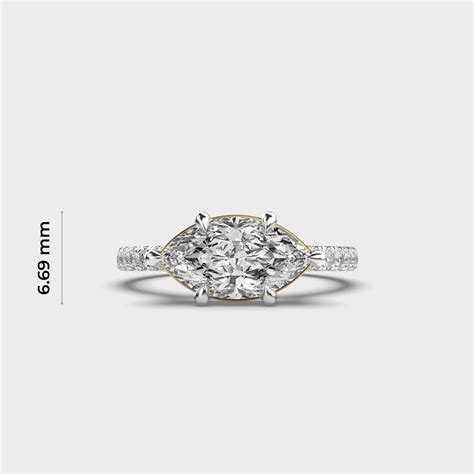 Buy Lucille Belle Diamond Ring At Jewelbox