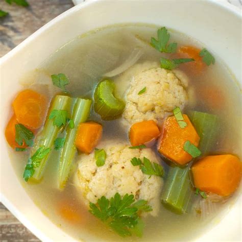 Easy Matzo Ball Soup Recipe For Two | Our Table 4 2