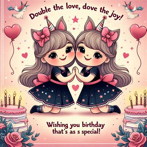 100+ Best Examples for Happy Birthday Twins Messages