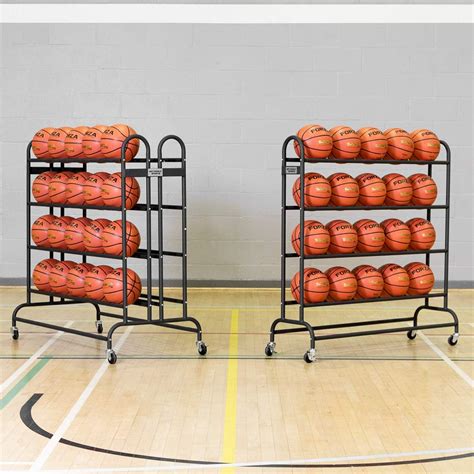 Buy FORZA Portable Sports Ball Trolley | 20 or 40 Ball Storage Trolley ...