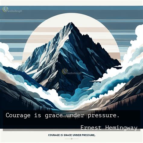 Ernest Hemingway quotes on Courage - Websites Ghana