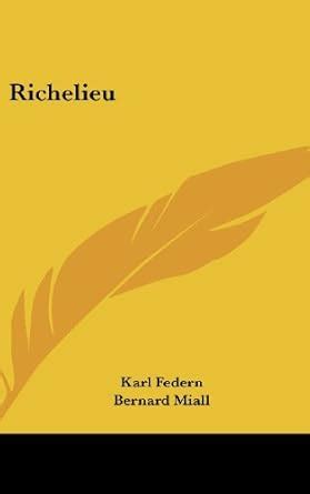 Buy Richelieu Book Online at Low Prices in India | Richelieu Reviews ...