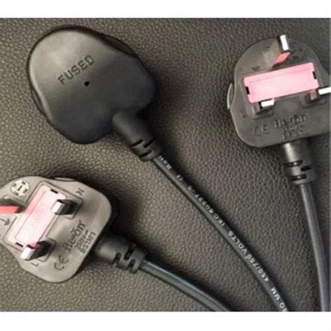 UK Plugs - 3 Pin 13 Amp British Plug Manufacturer from Vasai