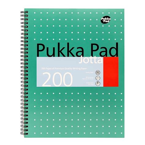 Pukka Pad A4+ Size Ruled Notebook 200 Pages 22.5 x 29.6cm Wirebound ...