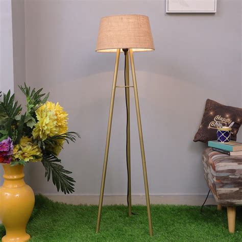 Buy HOMESAKE Contemporary Decor Gold Metal Floor Lamp from Homesake at ...