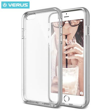 Verus Crystal Bumper iPhone 6S Plus / 6 Plus Case - Silver