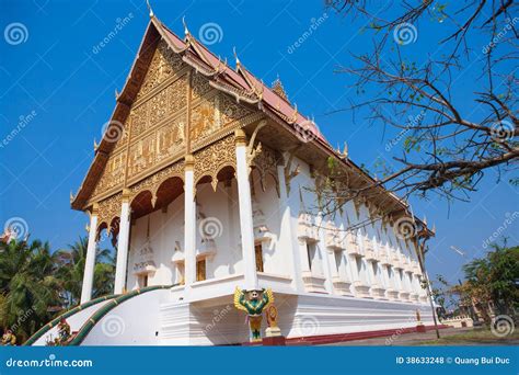 Vientiane the Capital of Laos Stock Photo - Image of structure, famous: 38633248