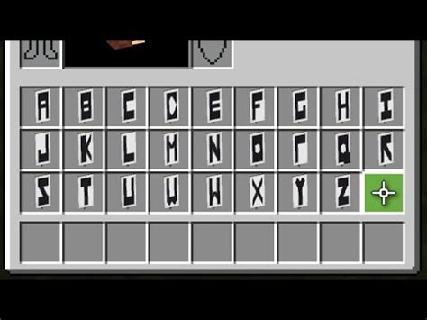 How to Make Letters Using Banners in Minecraft - YouTube