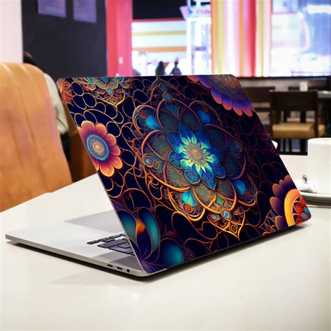 Royal Flower Laptop Skin - Embrace Regal Beauty with Captivating Flower ...