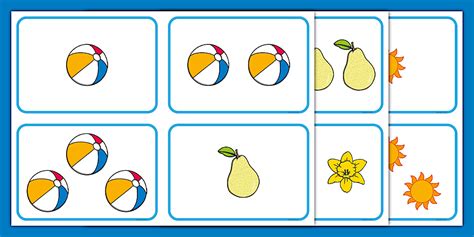 👉 One-One Principle 1-3 Counting Cards | Twinkl