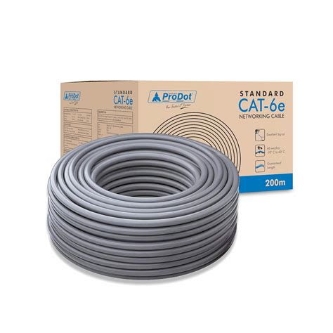 ProDot Cat 6e 200m (100mx2) Ethernet Cable/LAN Cable/Network Cable I ...