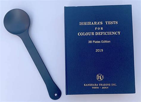 Ishihara Test Book 38 Plates with Eye Occluder Handheld : Amazon.in ...