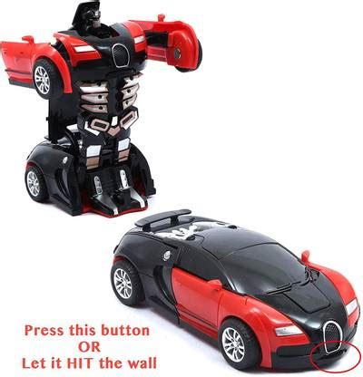Wembley Toys Transformer Converting Car to Robot, Robot to Car for Kids ...