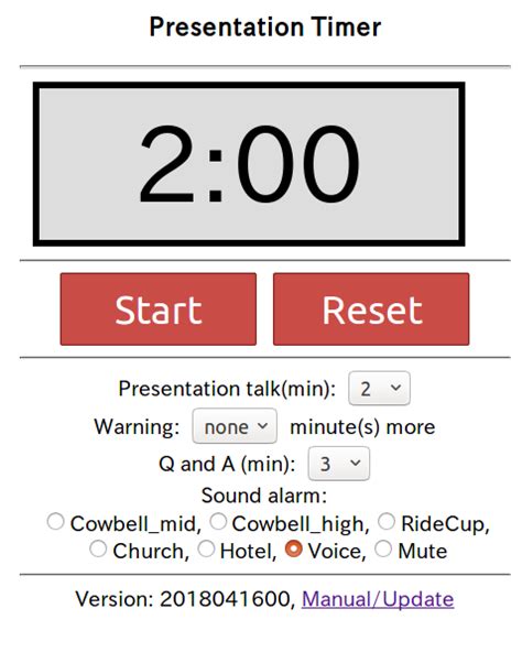 Image result for Presenter Timer Program