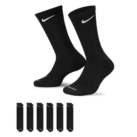 Nike Unisex Adult Everyday Cushioned Training Ankle Socks (6-Pack)