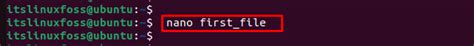 How to Write File in Nano 的图像结果