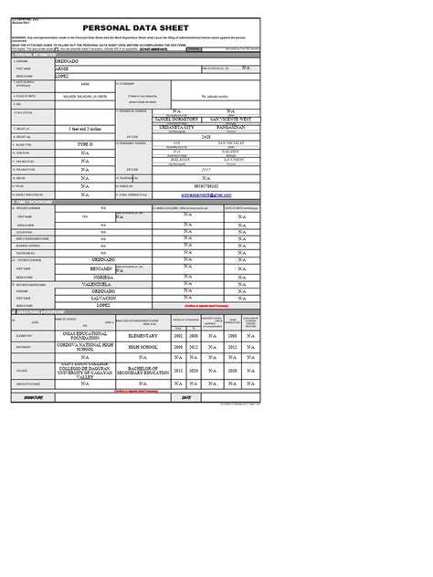Image result for Example of Government Data Form