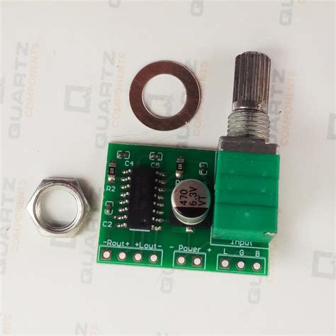 PAM8403 Mini Digital Amplifier Board - 5V 3W Module – QuartzComponents