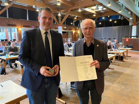 Verabschiedung nach über zehn Jahren von Wilhelm Harks als Schiedsmann ...