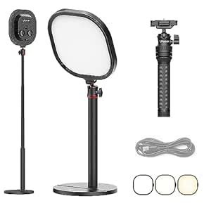 VIJIM K7 LED Streaming Key Light Desktop Extendable Lighting ...