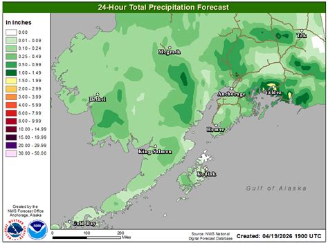 NDFD Daily AK Maps