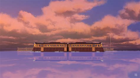 ArtStation - Train Spirited Away