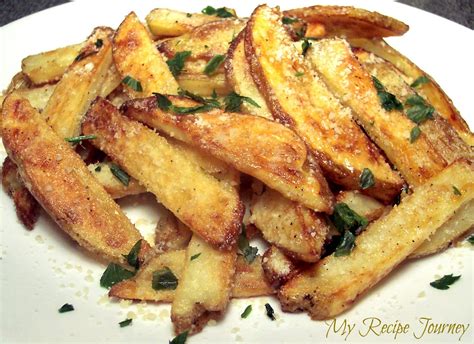 My Recipe Journey: Baked Parmesan Truffle Fries
