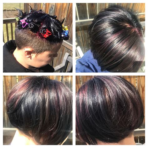 Image result for Pinwheel Hair Color Blocks