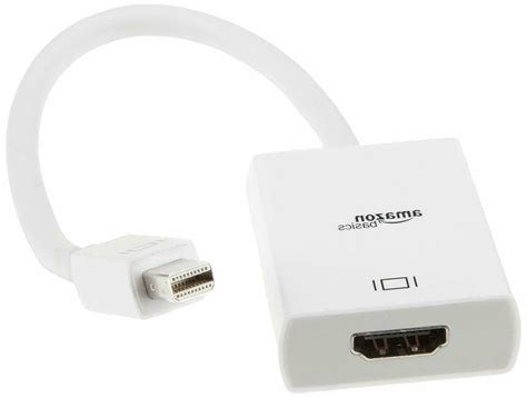 AmazonBasics Thunderbolt Mini Displayport HDMI Cable Adapter
