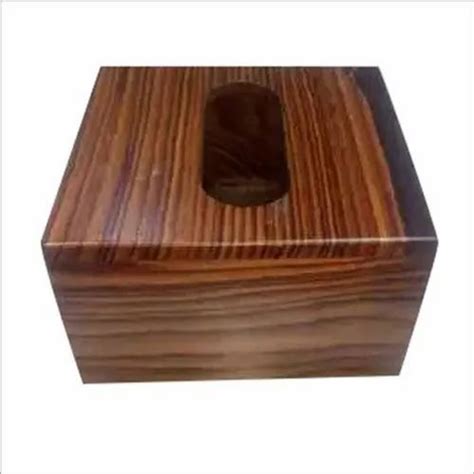 Tissue Box - Rectangular Wooden Tissue Box Manufacturer from Mumbai