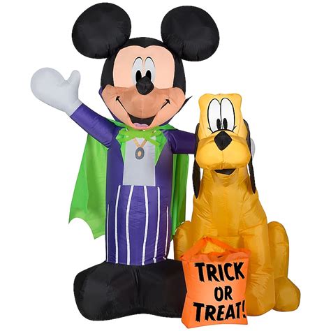 Gemmy 4.99-ft Lighted Disney Mickey Mouse and Friends Mickey Mouse ...