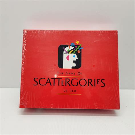 Vintage Scattergories Board Game Complete Vintage 1988, 1997 Word Game ...