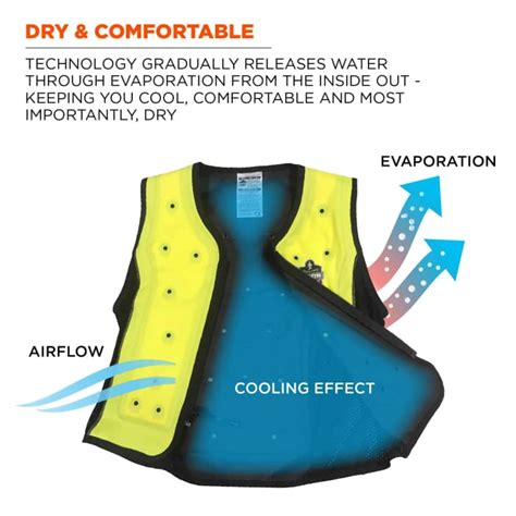 12674 Ergodyne | Ergodyne Black, Yellow Lightweight Hi Vis Vest, L ...