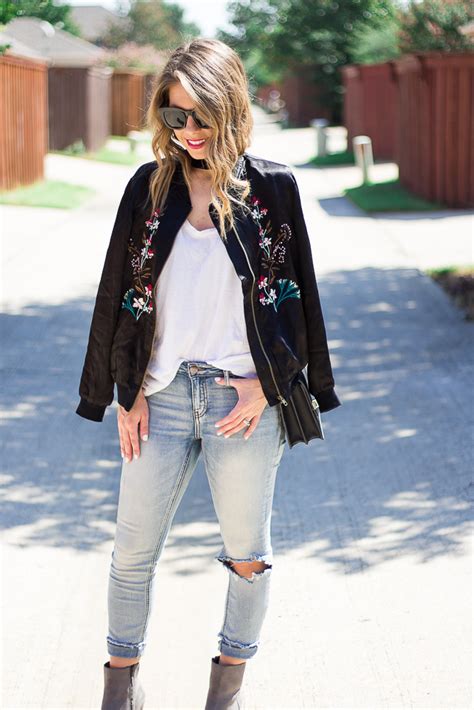 Image result for Embroidered Bomber Jacket