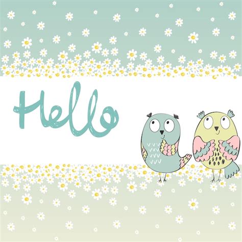 Vector cartoon owls | Premium Vector