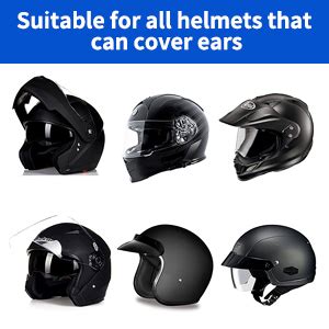 Skypearll Helmet Bluetooth Headset, Universal Wireless Motorcycle ...