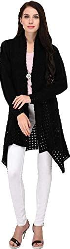 Buy Samaaya® Shrug for Women Women Ladies Girls Winter Wear Woolen Open ...