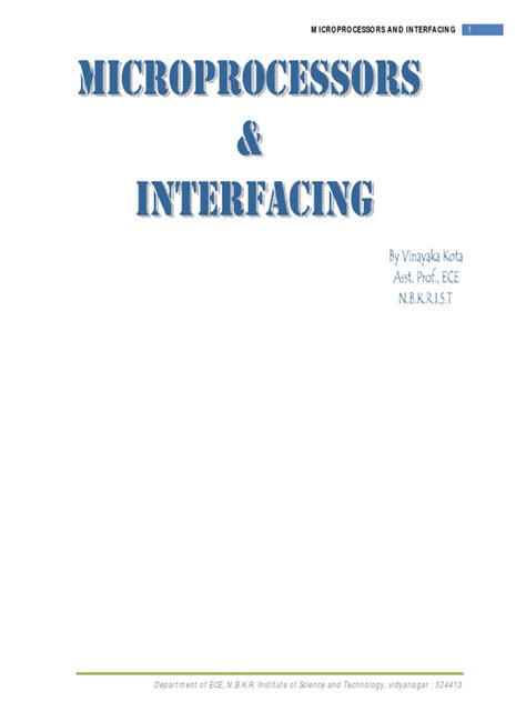 Microprocessor Interfacing 的图像结果