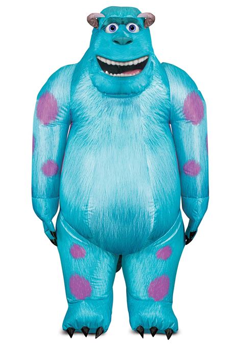 Monsters Inc Sulley Inflatable Costume for Adults