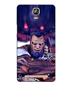 Nextgen Designer Mobile Skin for Gionee Marathon M5 Plus (Spikes ...