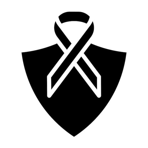 Vector design cancer warrior icon style | Premium Vector
