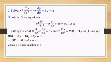 Image result for What Is Linear Homogeneous Equation
