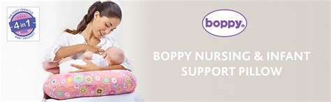Buy Chicco Boppy Feeding Pillow with Slipcover, Reduces Muscular Strain ...